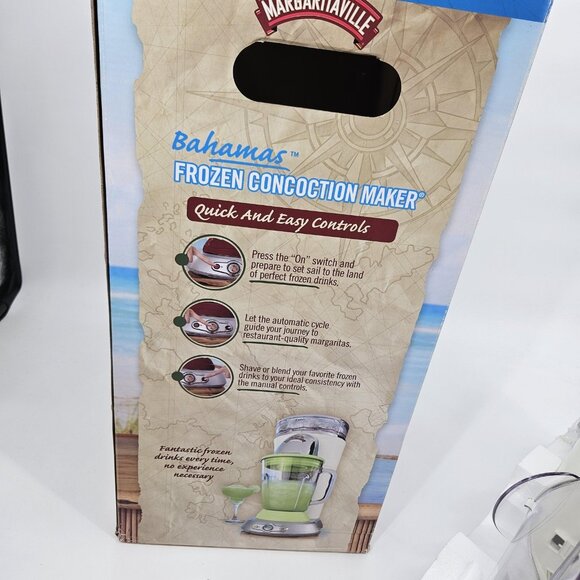 Margaritaville Bahamas Frozen Concoction Maker DM0600 No-Brainer Drink Mixer NEW - Picture 13 of 16